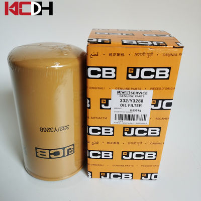 فیلتر روغن Excavator Jcb 332Y3268 OEM اندازه استاندارد 9.398 سانتی متر عرض ناخالص